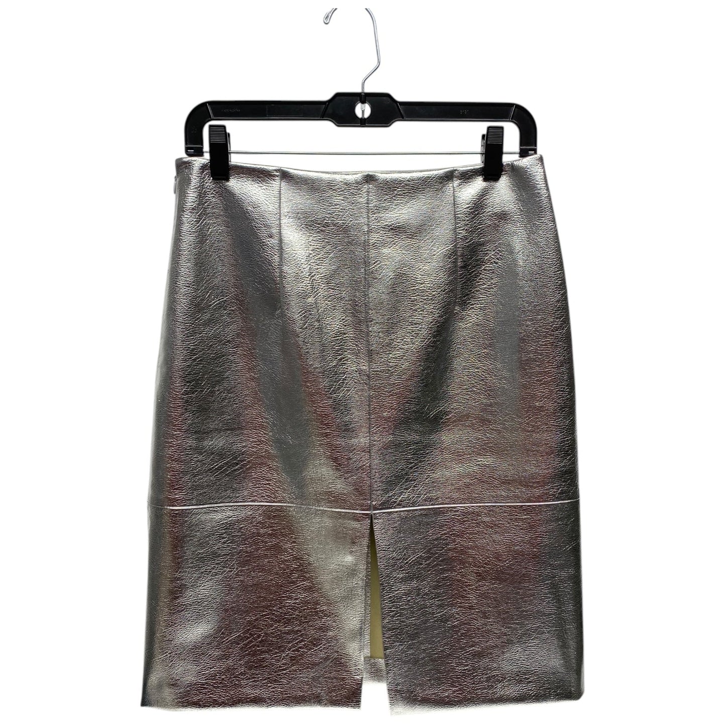 Skirt Mini & Short By H&m In Silver, Size: 6