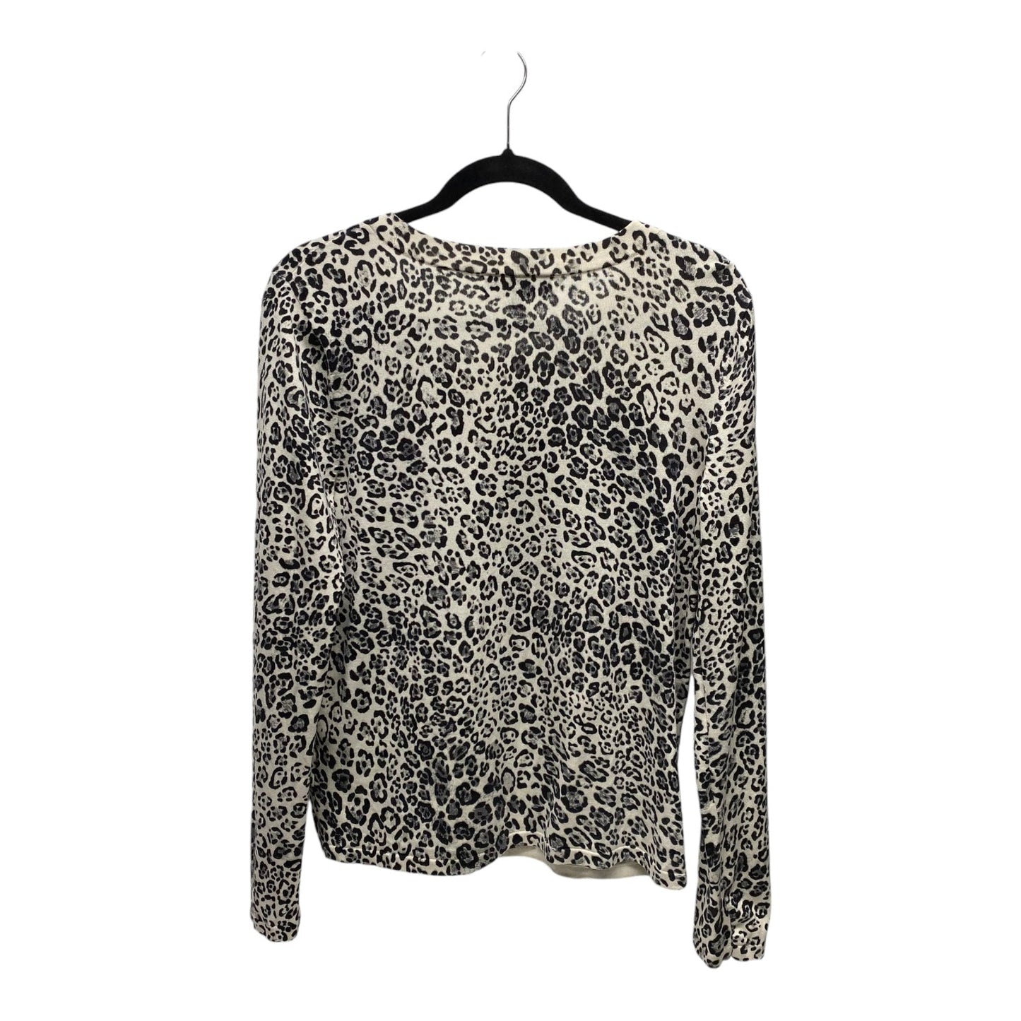 Sweater By Jones New York In Animal Print, Size: L