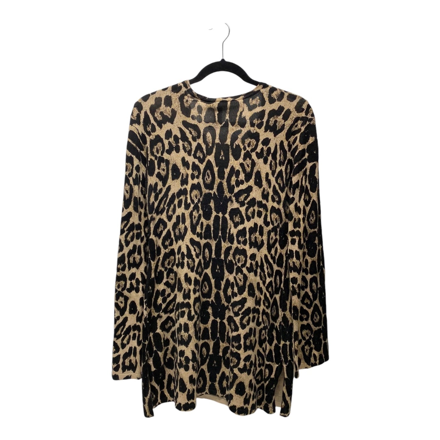 Tunic 3/4 Sleeve By Inc In Animal Print, Size: M