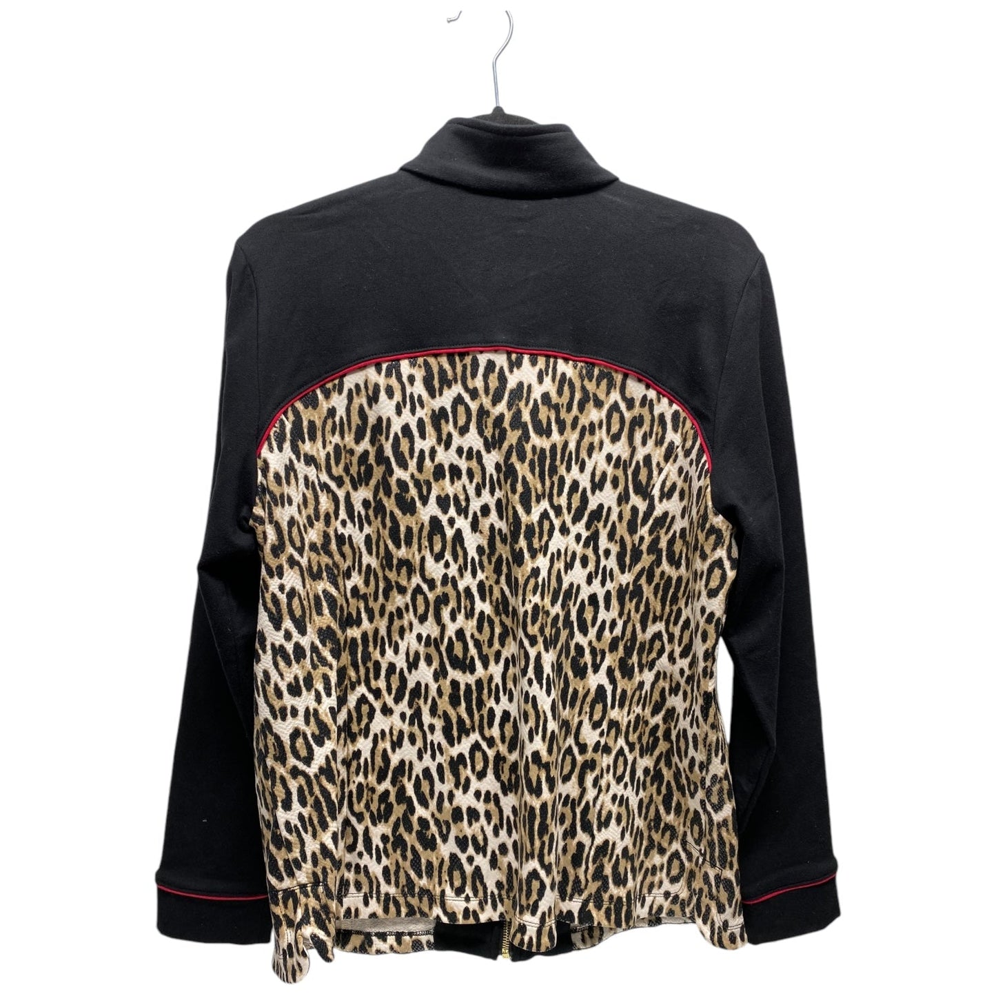 Jacket Other By Chicos In Animal Print, Size: L