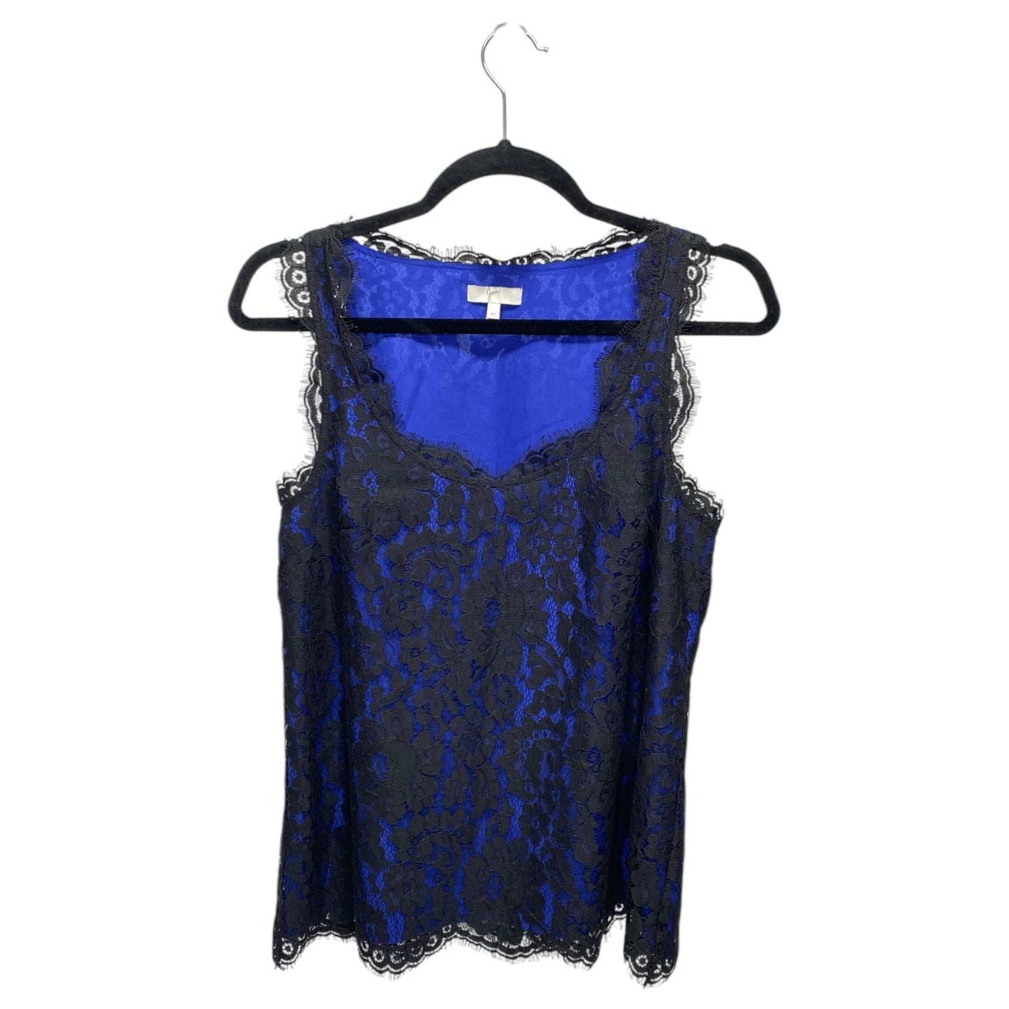 Top Sleeveless By Joie In Black & Blue, Size: Xs