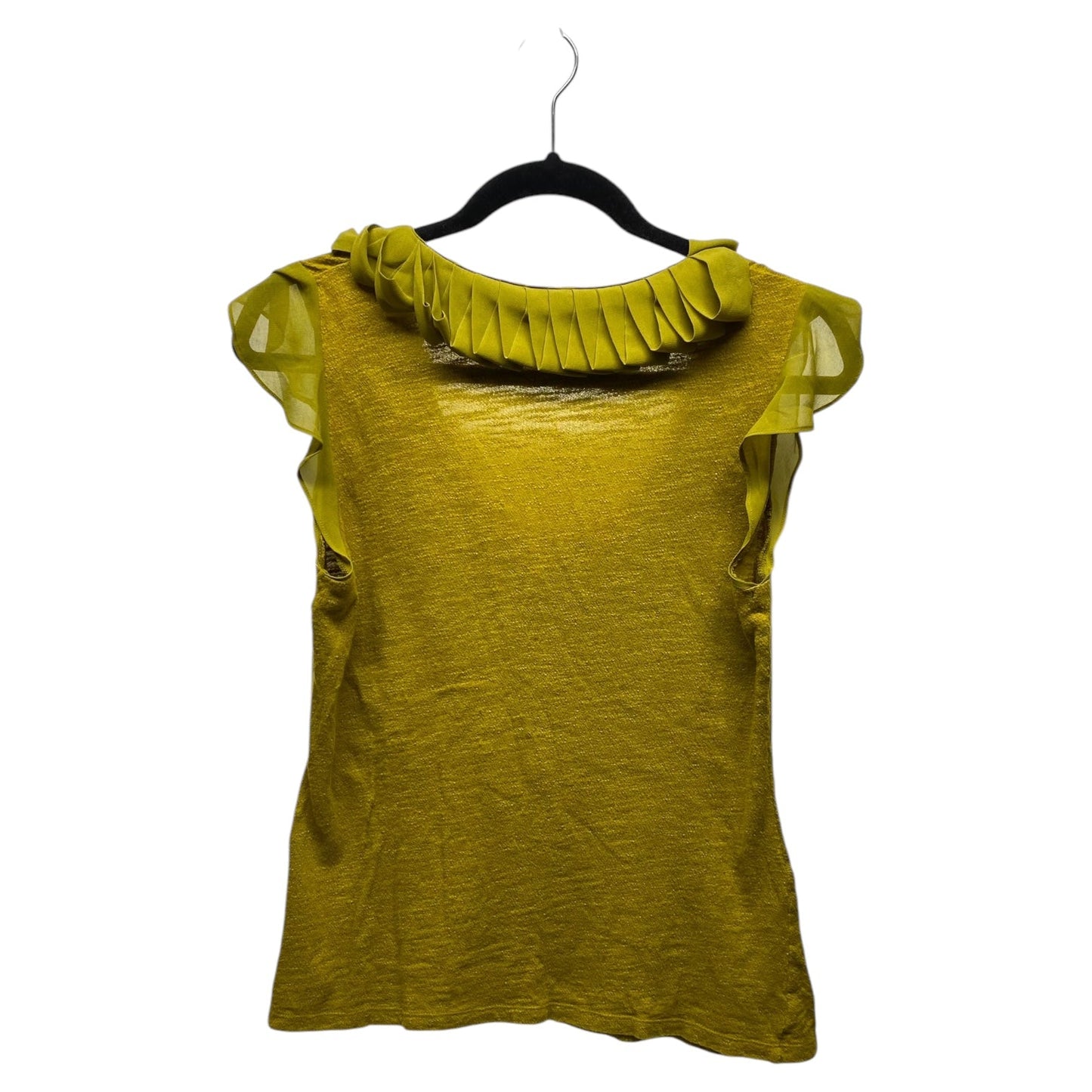 Top Sleeveless By Deletta In Chartreuse, Size: S