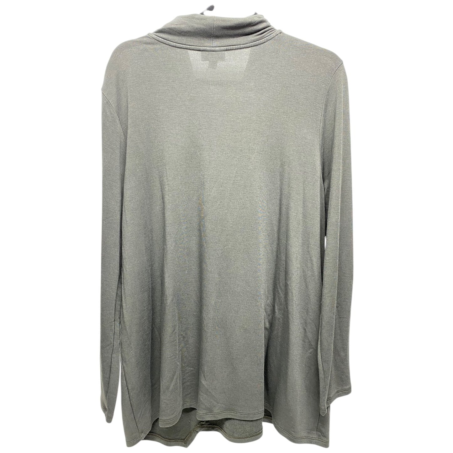 Top Long Sleeve By Pure Jill In Green, Size: L