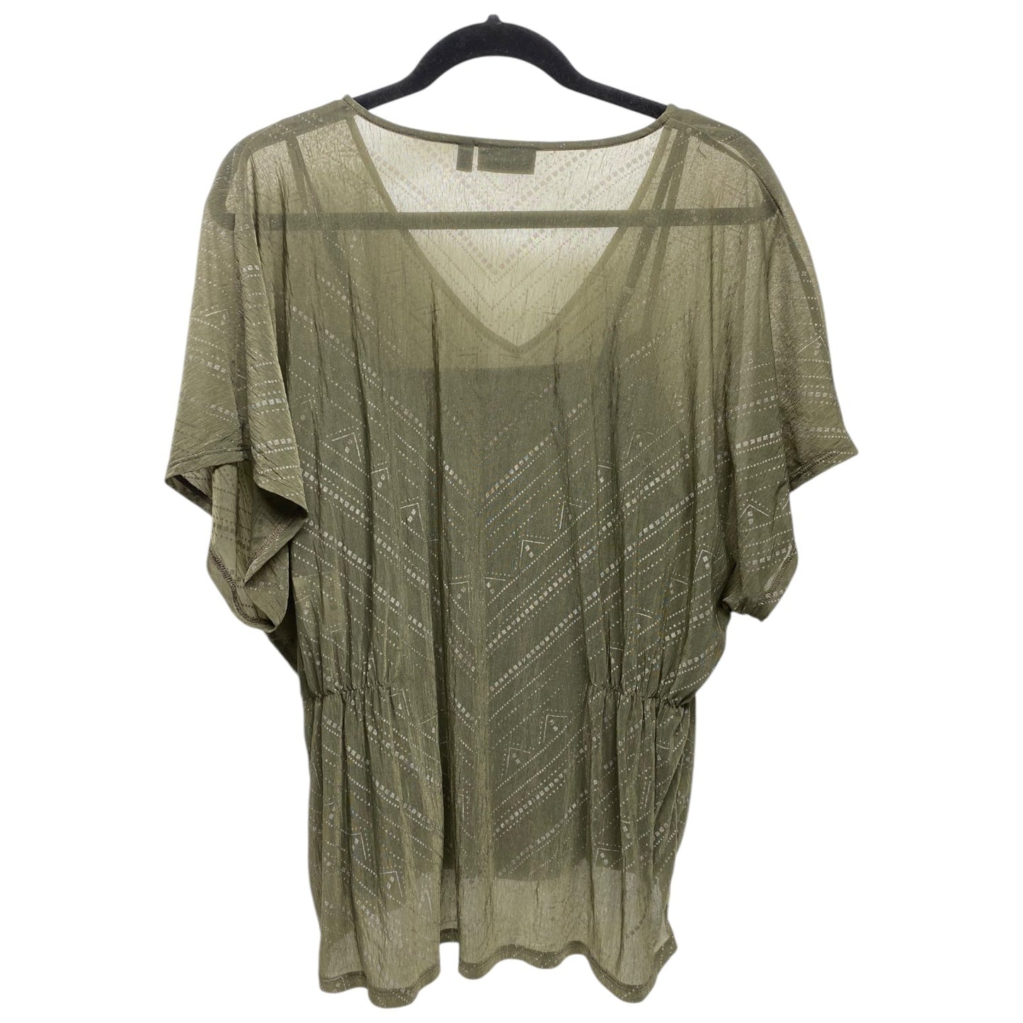 Top 2pc Short Sleeve By Apt 9 In Green, Size: Xl