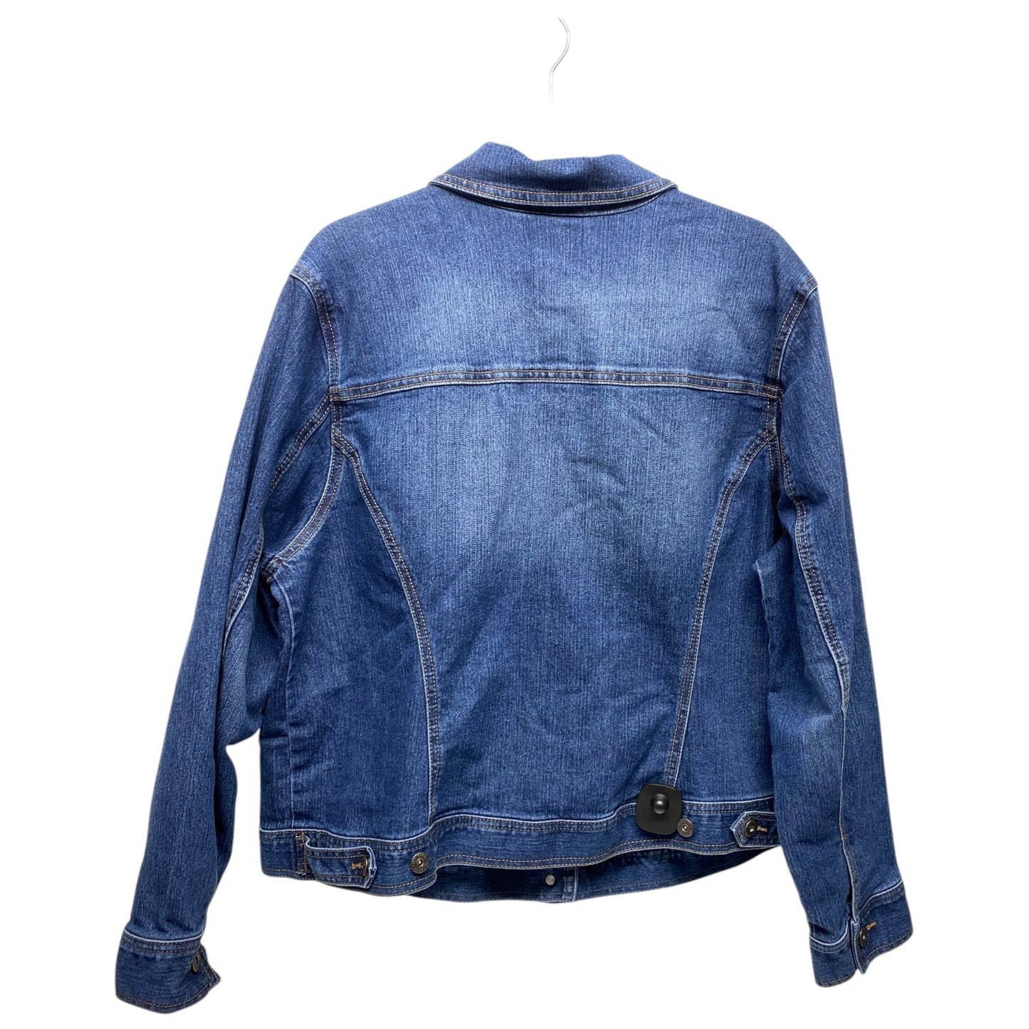 Jacket Denim By Style And Company In Blue Denim, Size: 2x