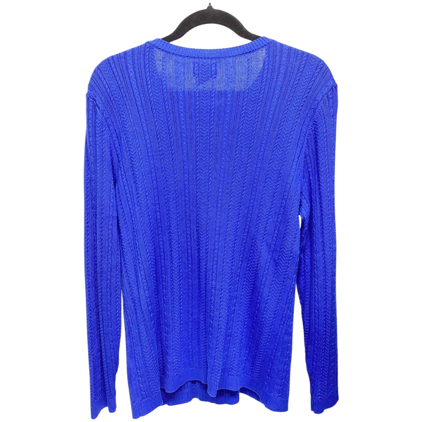 Sweater By Lands End In Blue, Size: L