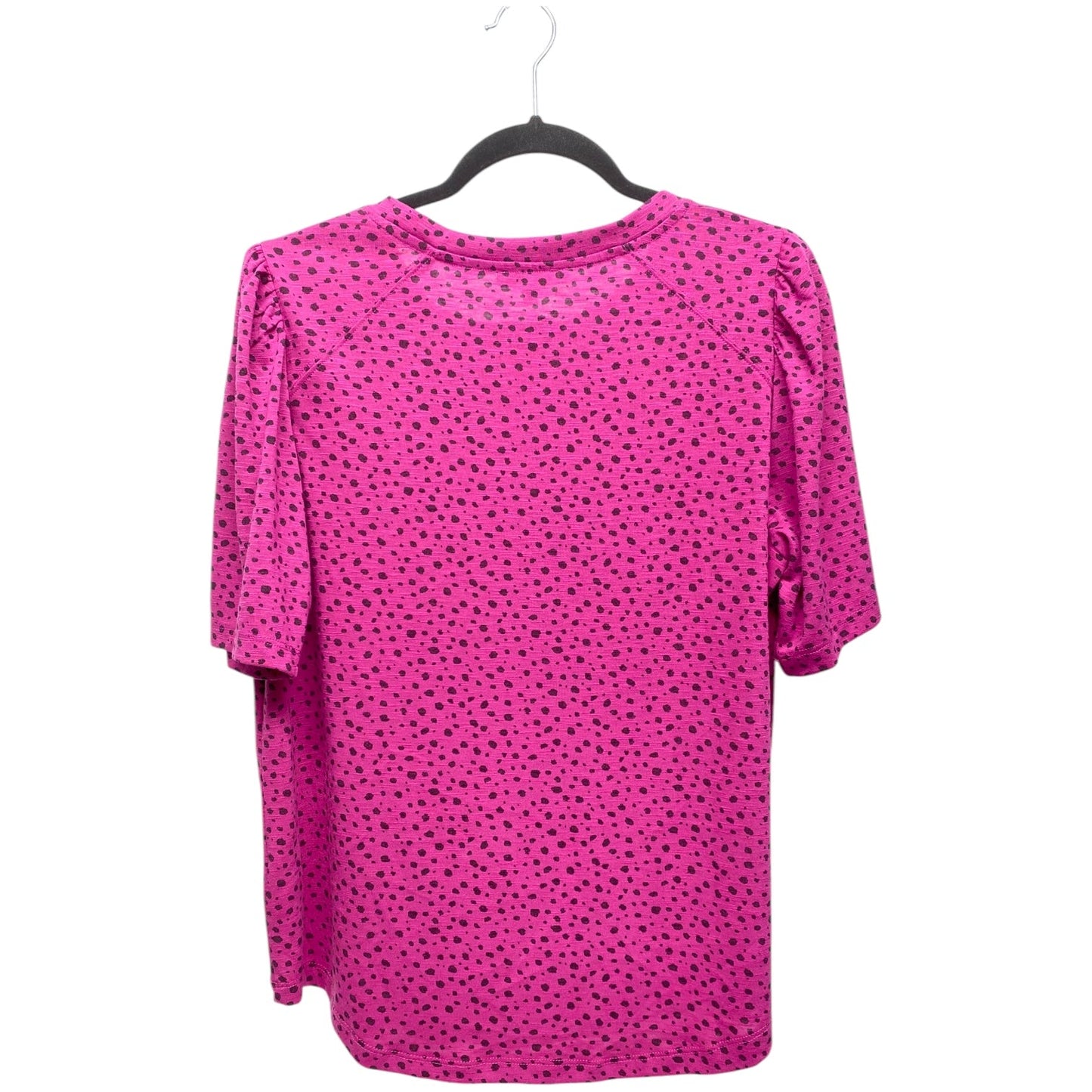 Top Short Sleeve By Wit & Wisdom In Pink, Size: L