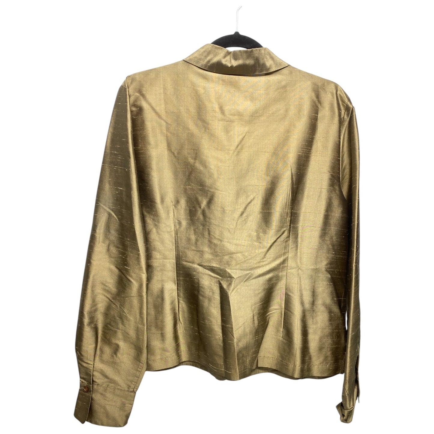 Top 3/4 Sleeve By Sunny Leigh In Gold, Size: Xl