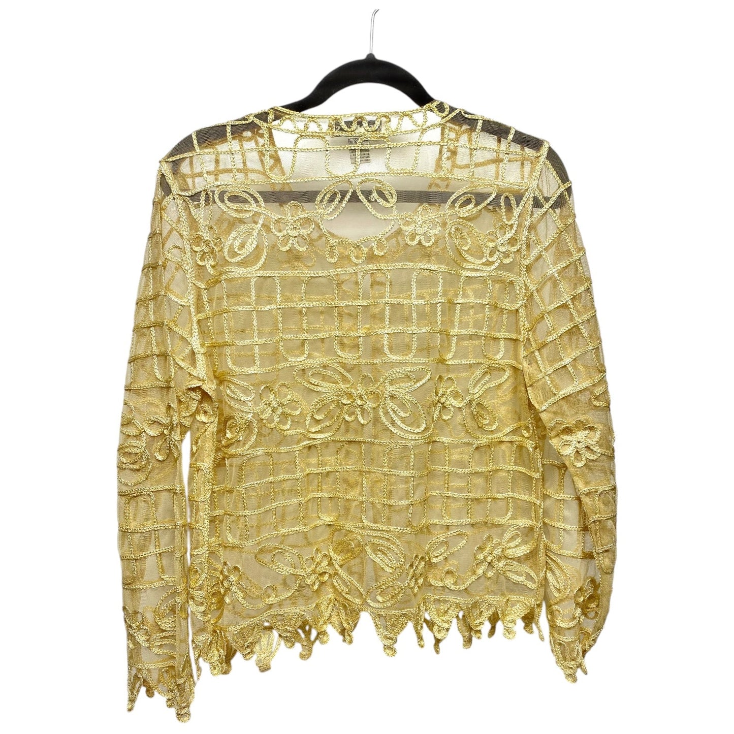 Jacket Other By Clothes Mentor In Gold, Size: Xl