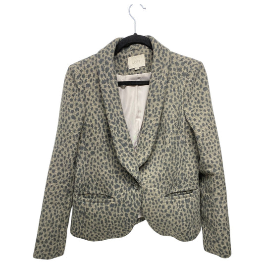 Blazer By Loft In Animal Print, Size: 2