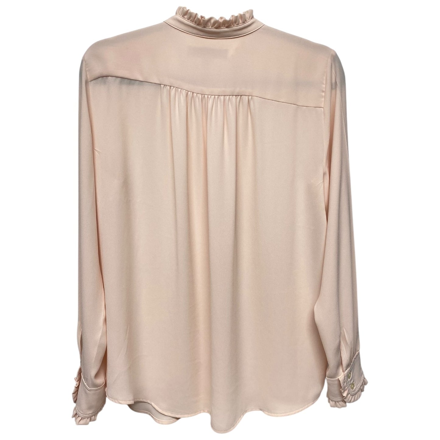 Top Long Sleeve By Loft In Pink, Size: M