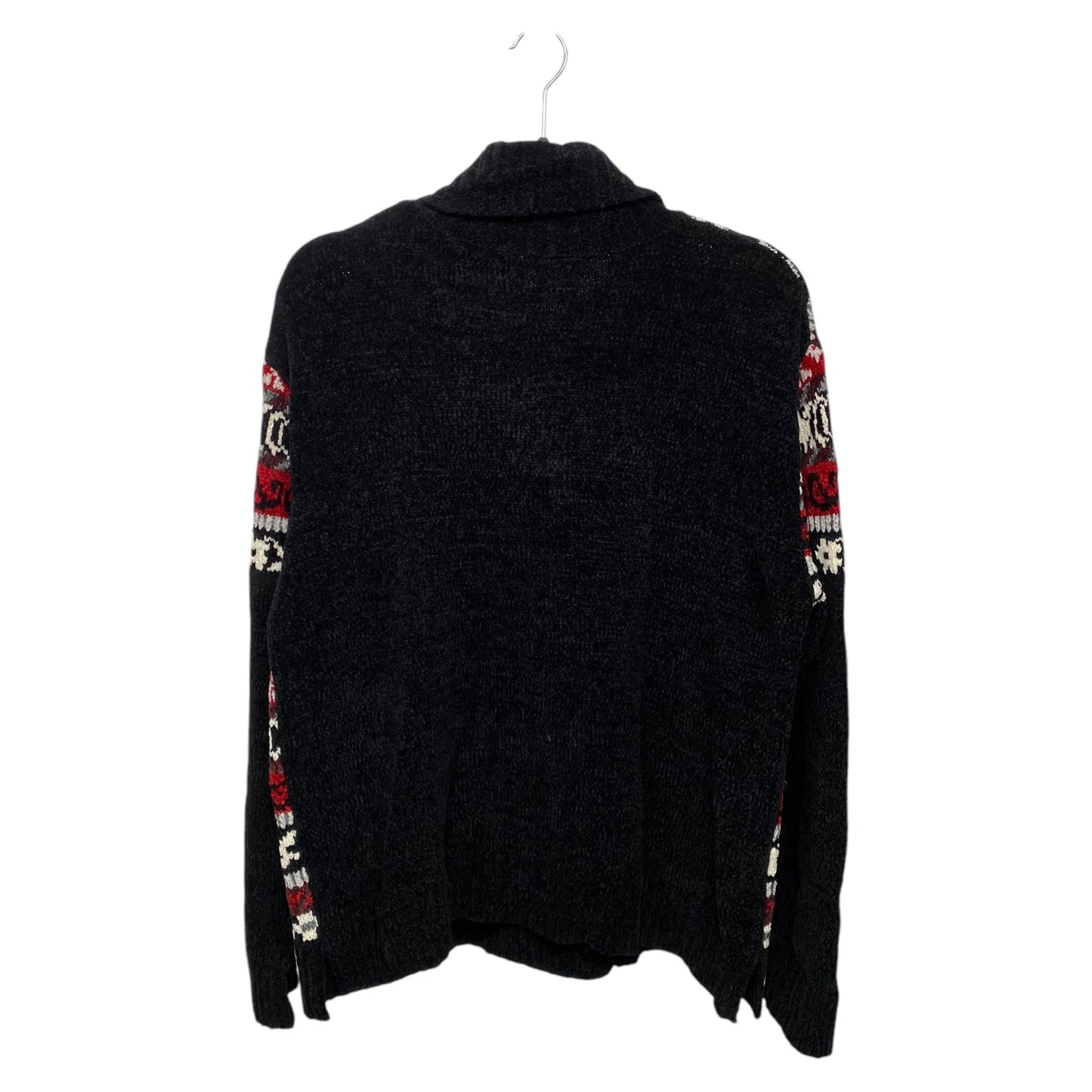 Sweater By Erika And Co In Black & Red, Size: L