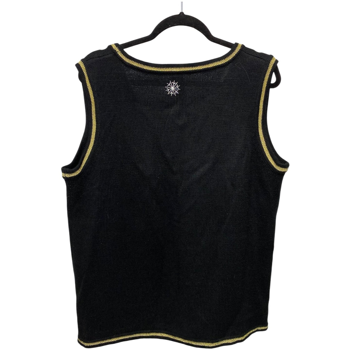 Vest Other By Holiday Time In Black, Size: L