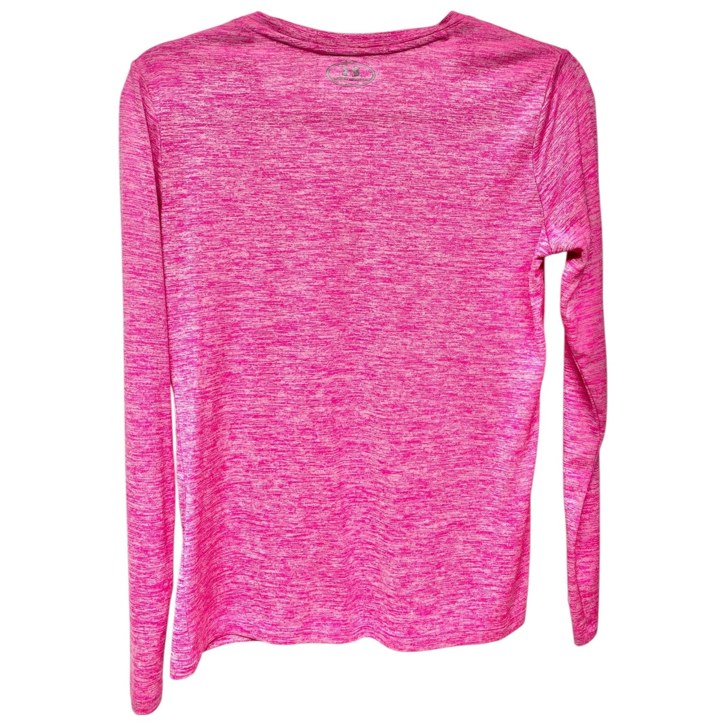 Athletic Top Long Sleeve Crewneck By Under Armour In Pink, Size: Xs