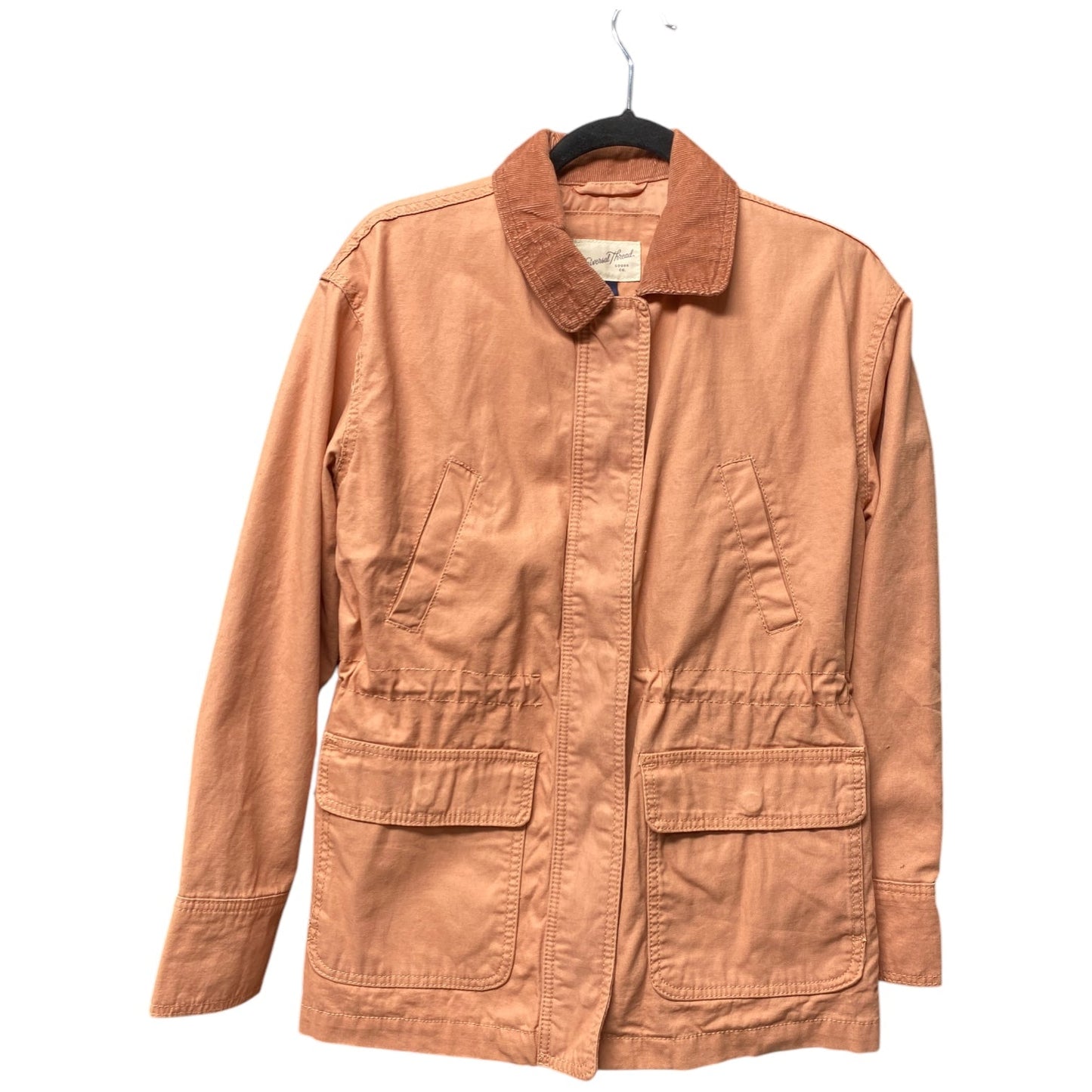 Jacket Utility By Universal Thread In Peach, Size: S