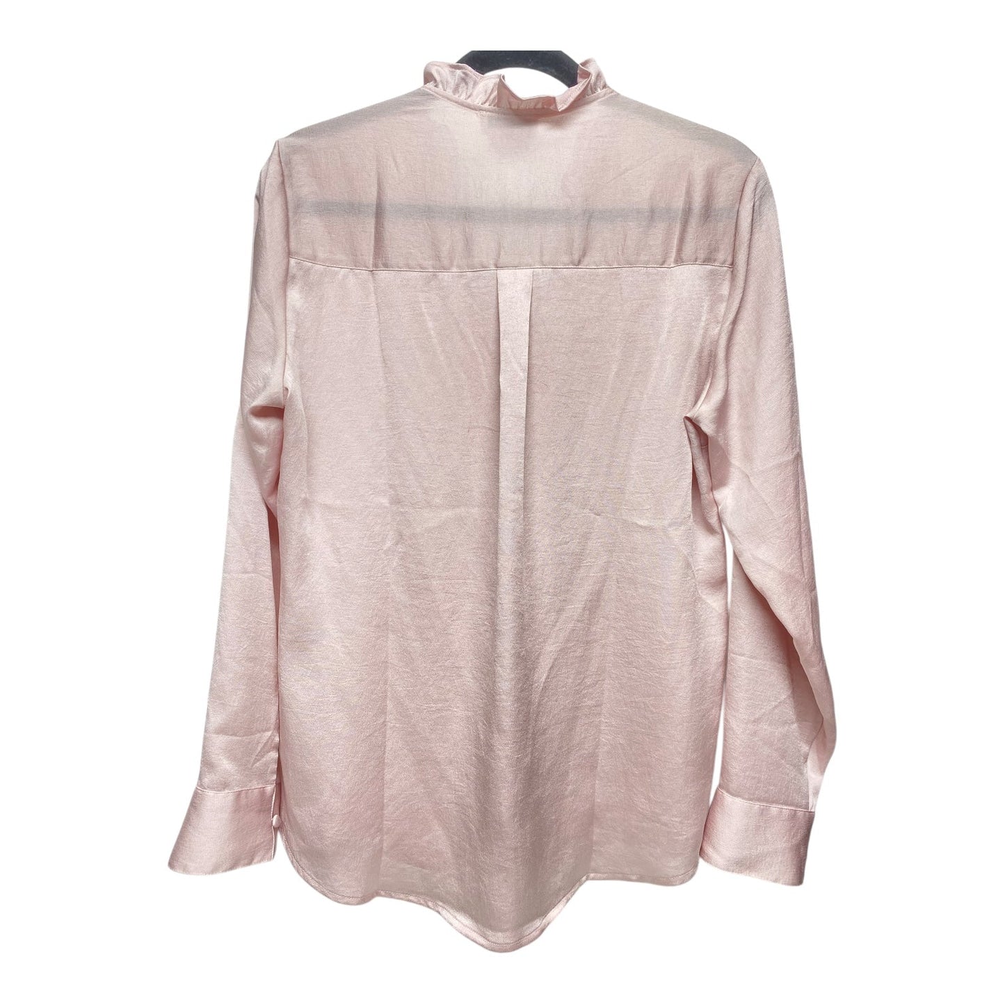 Top Long Sleeve By Express In Pink, Size: M