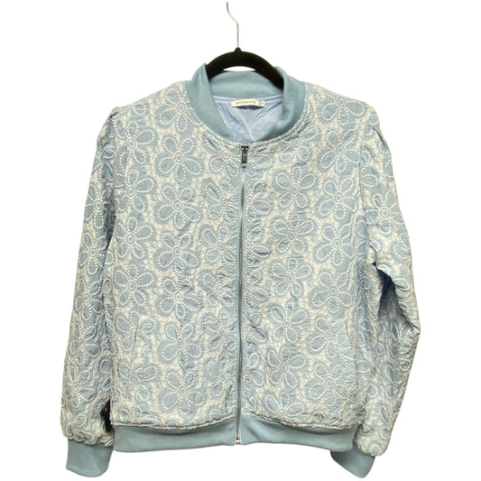 Jacket Other By Staccato In Blue & White, Size: S