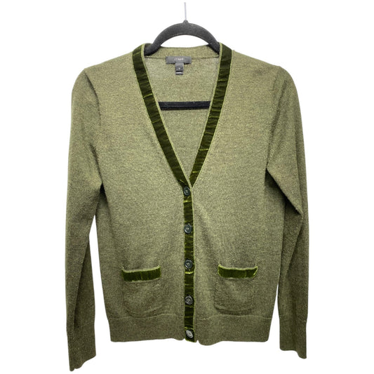 Cardigan By J. Crew In Green, Size: S