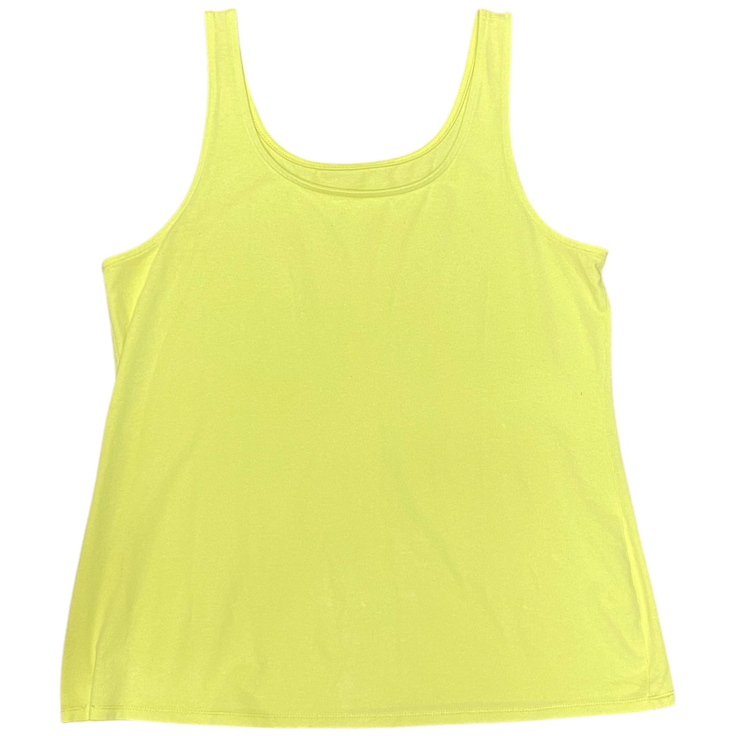 Tank Top By J. Jill In Chartreuse, Size: L