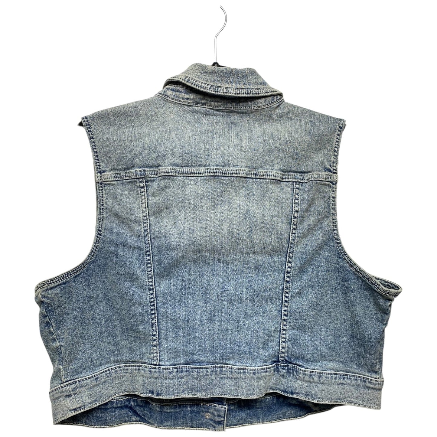 Vest Other By Torrid In Blue Denim, Size: 2x