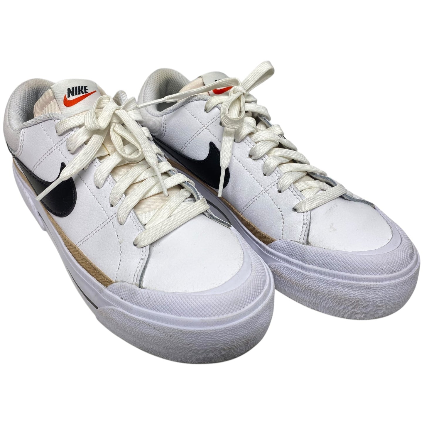 Shoes Sneakers Platform By Nike In White, Size: 9