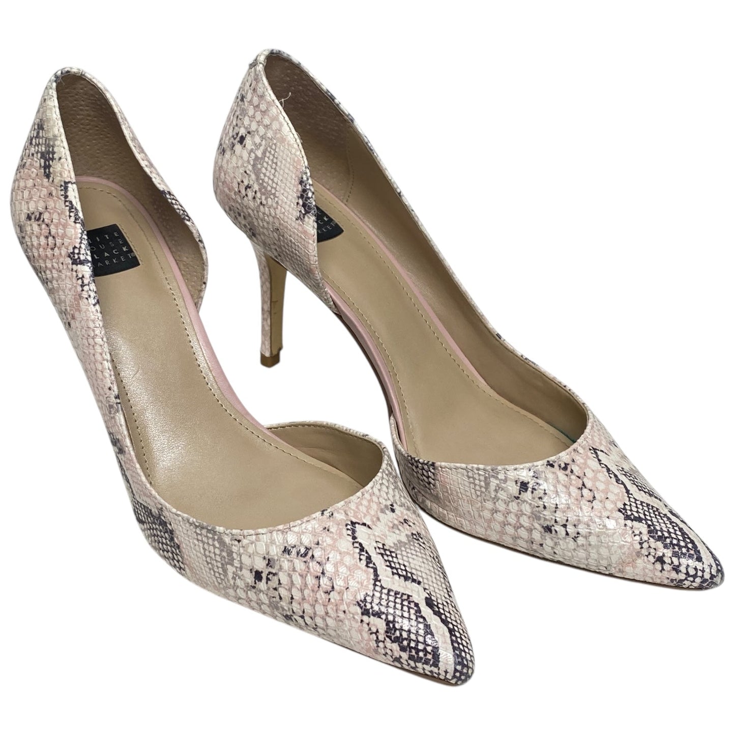 Shoes Heels Stiletto By White House Black Market In Animal Print, Size: 8