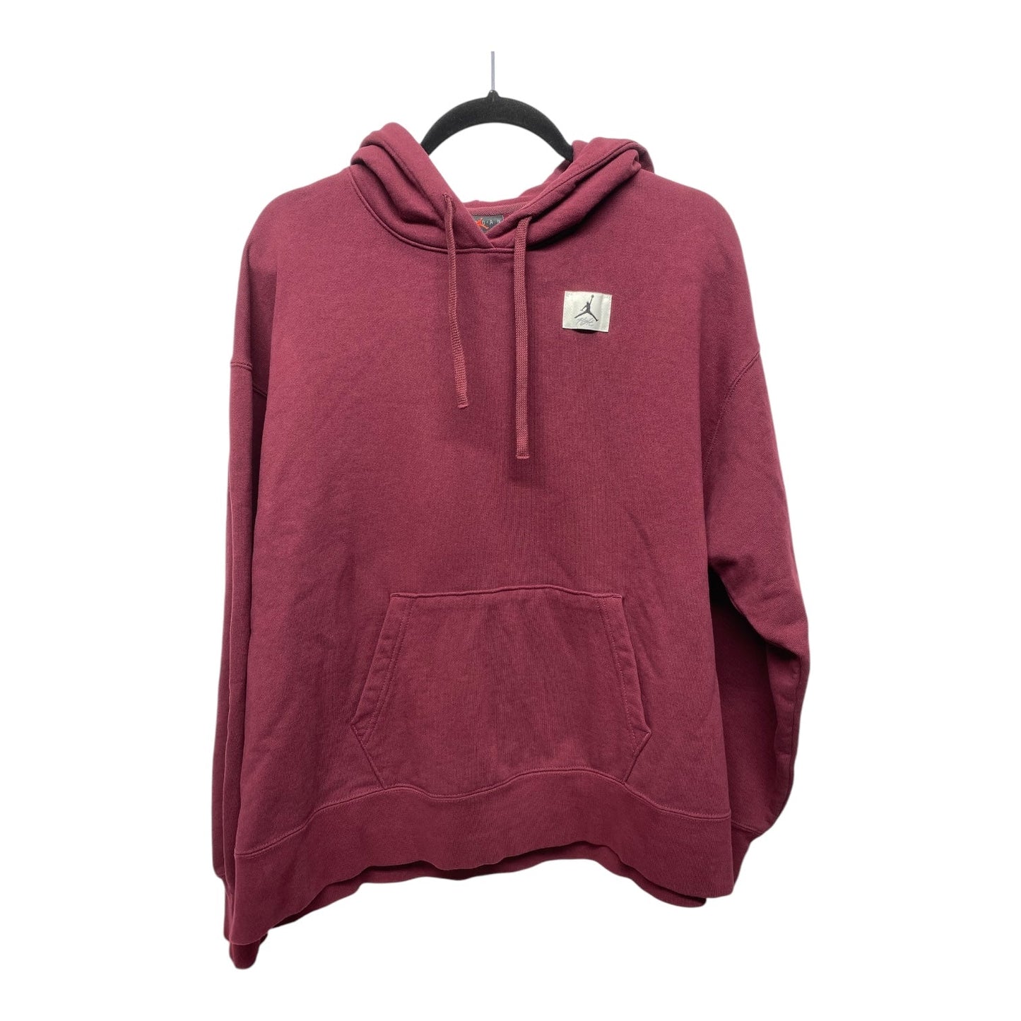 Sweatshirt Luxury Designer By Jordan In Maroon, Size: S