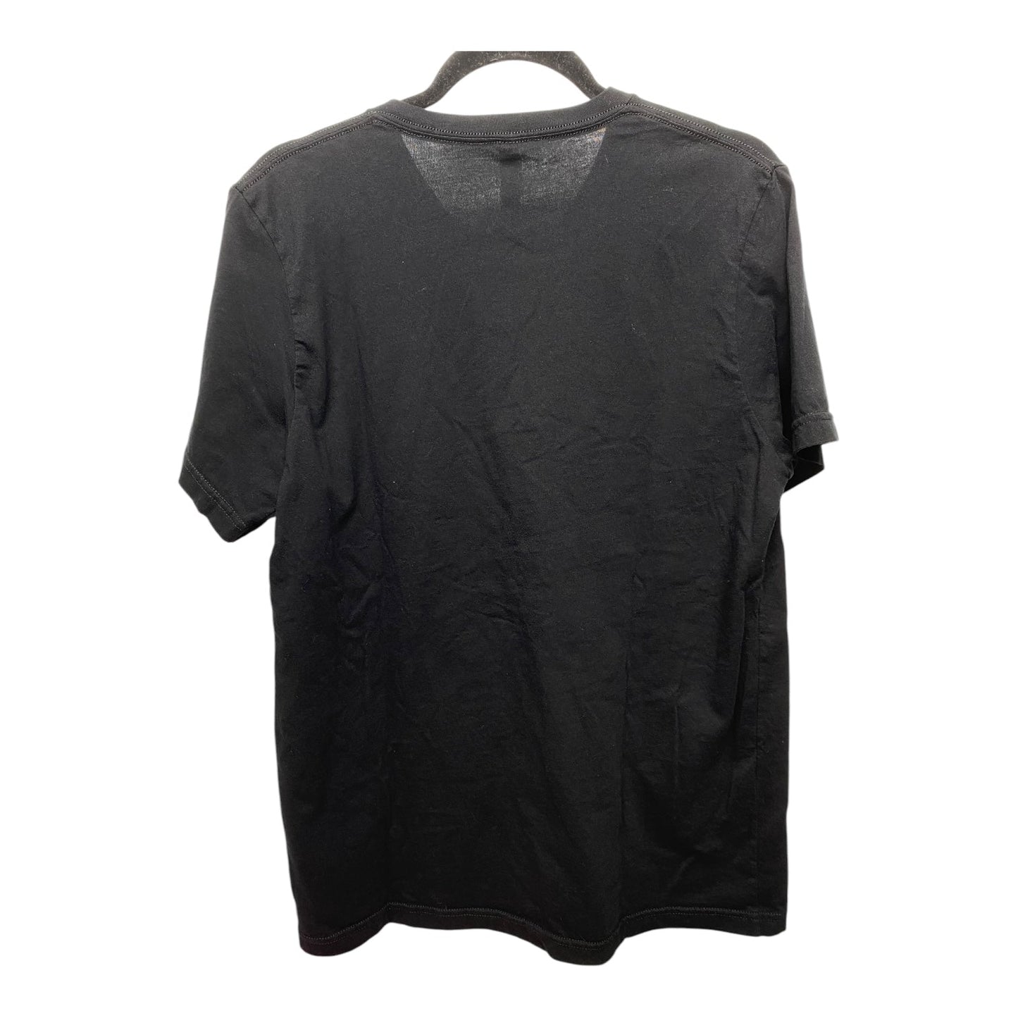 Top Short Sleeve By Bella + Canvas In Black, Size: L