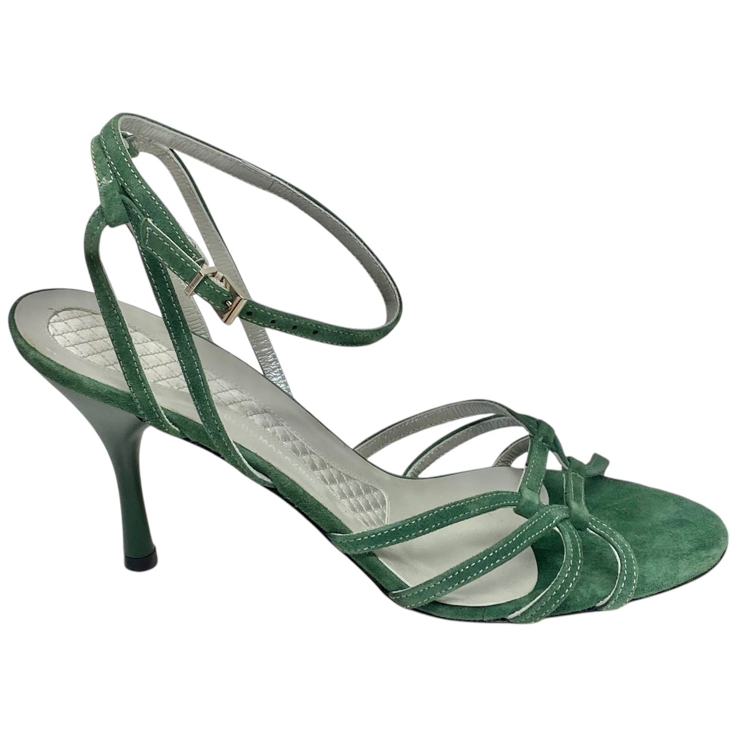 Shoes Heels Stiletto By Bcbgmaxazria In Green, Size: 7.5