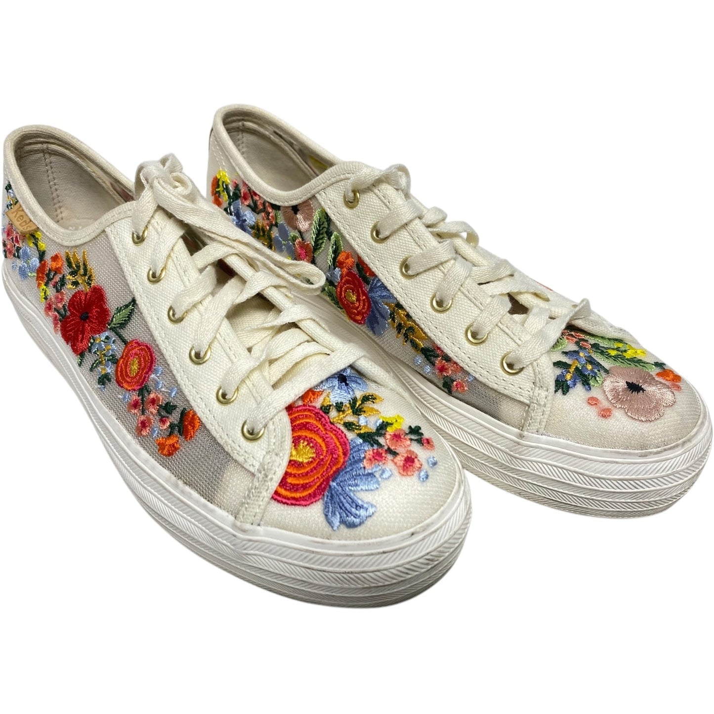 Shoes Flats By Keds In Floral Print, Size: 6