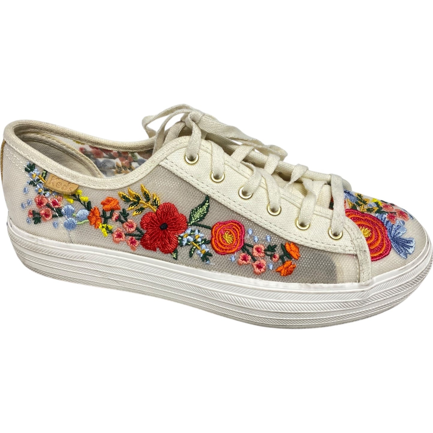 Shoes Flats By Keds In Floral Print, Size: 6