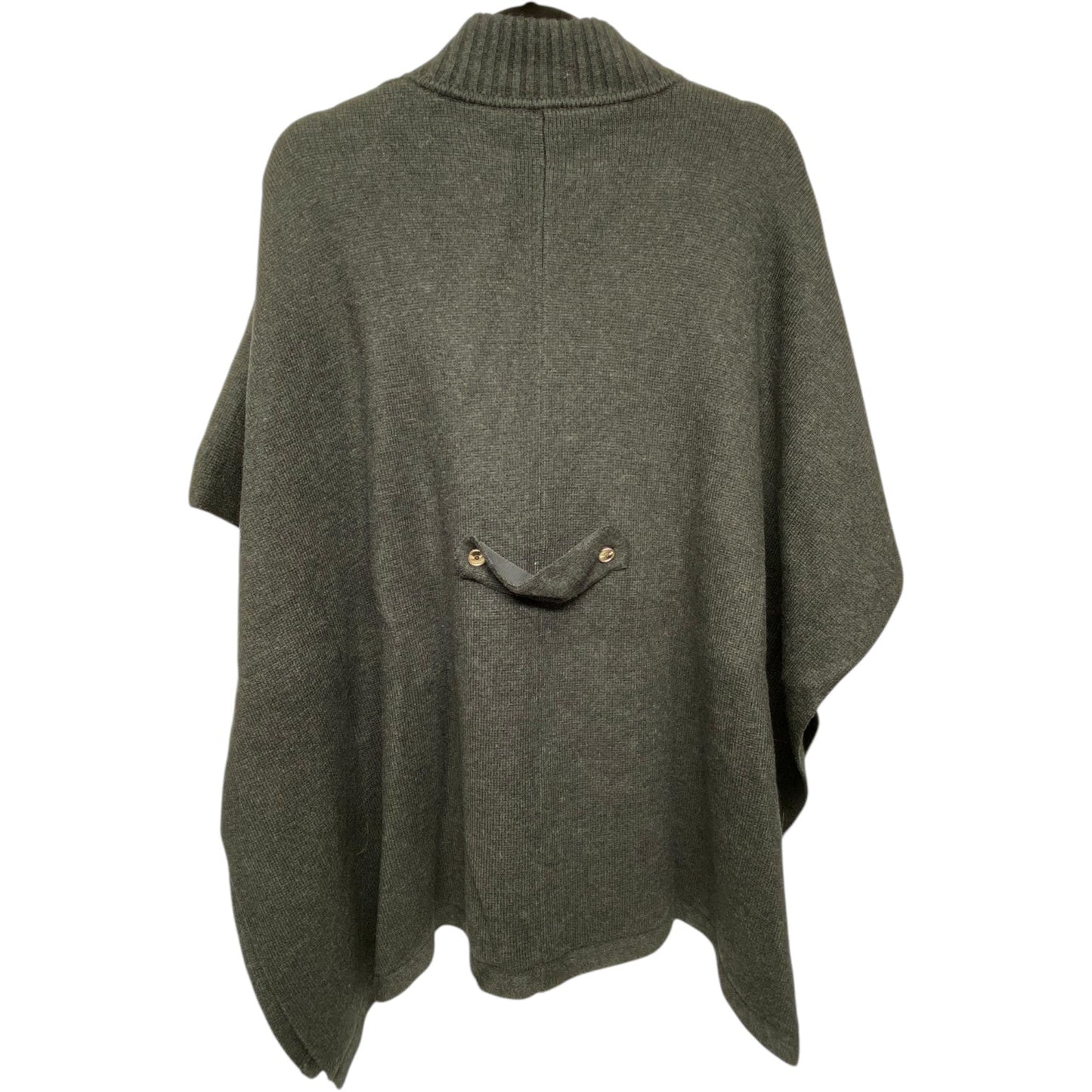 Poncho By White House Black Market In Grey, Size: S