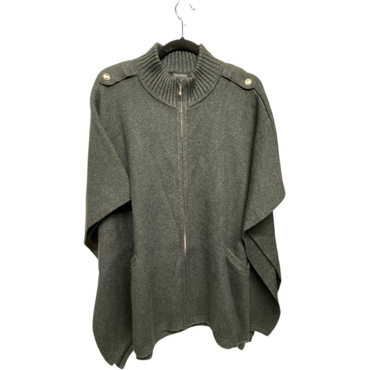 Poncho By White House Black Market In Grey, Size: S