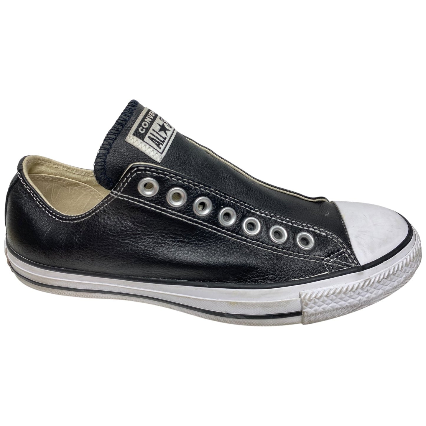 Shoes Sneakers By Converse In Black & White, Size: 9