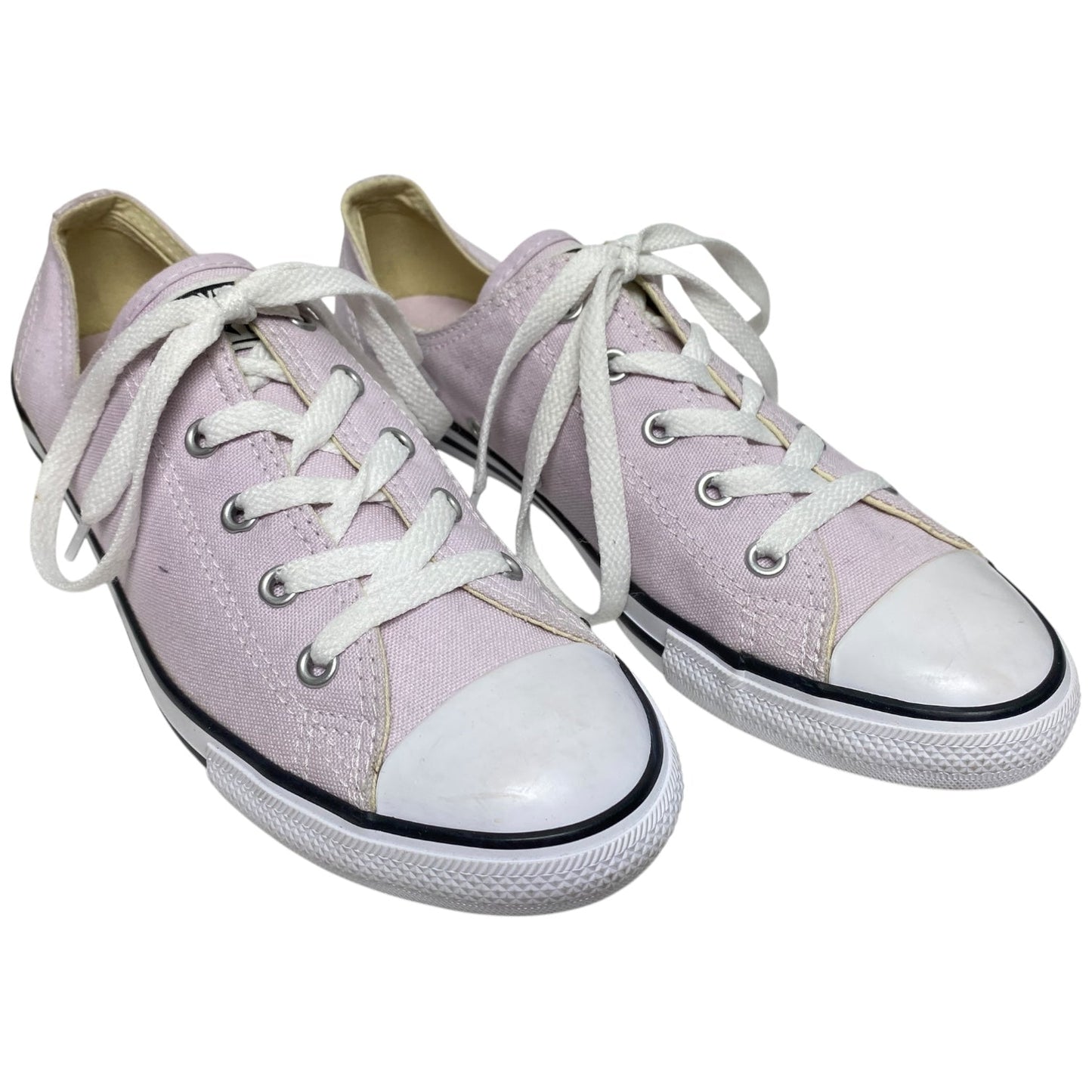 Shoes Sneakers By Converse In Pink Denim, Size: 9