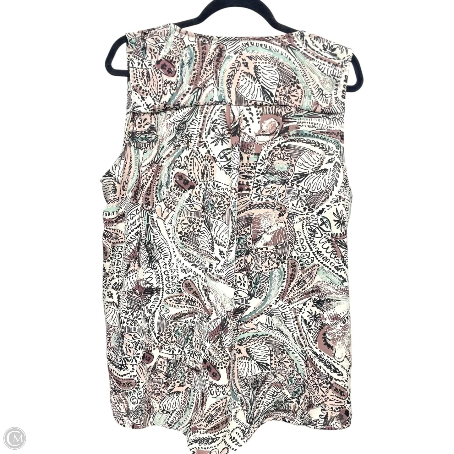 Top Sleeveless By Maurices In Multi-colored, Size: 2x