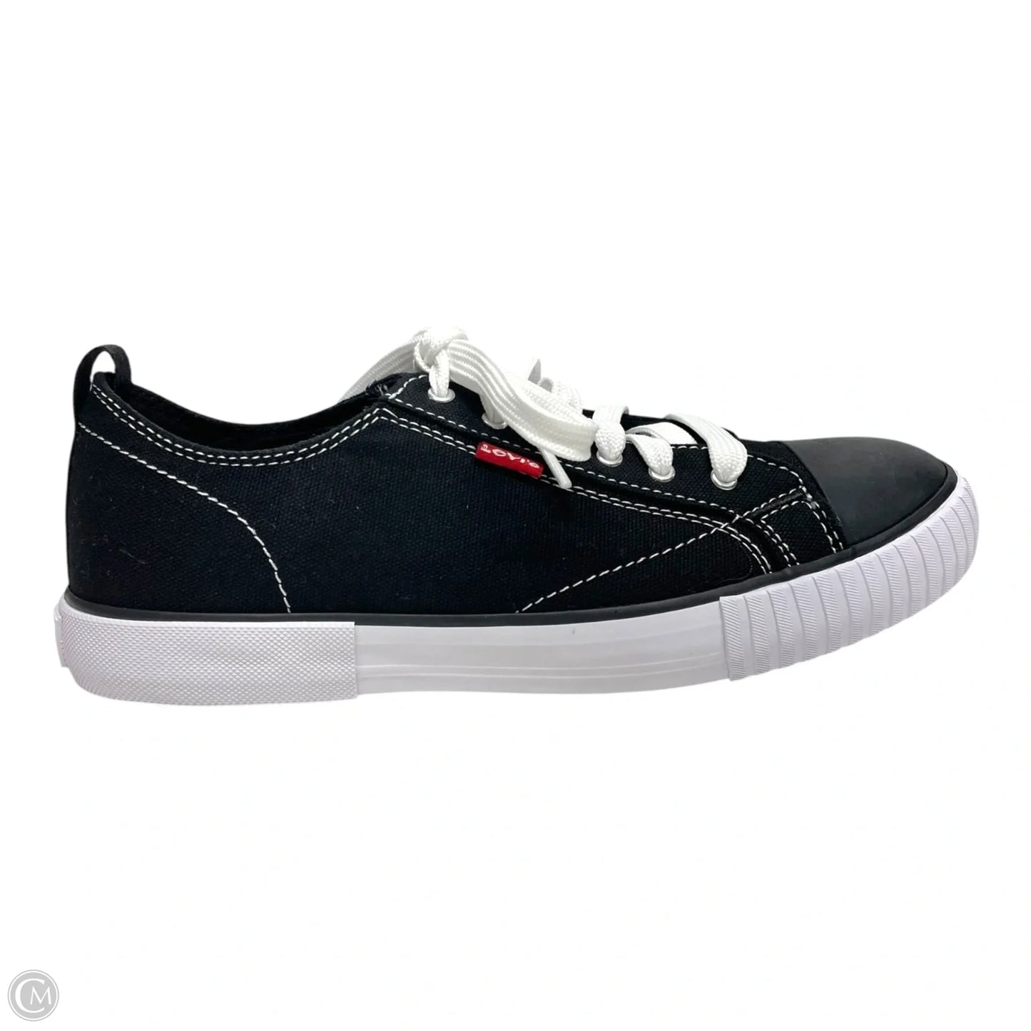 Shoes Sneakers By Levis In Black, Size: 9