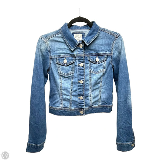 Jacket Denim By WAX JEAN In Blue Denim, Size: S