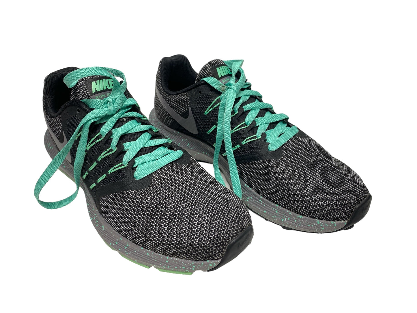 Shoes Athletic By Nike In Green & Grey, Size: 10