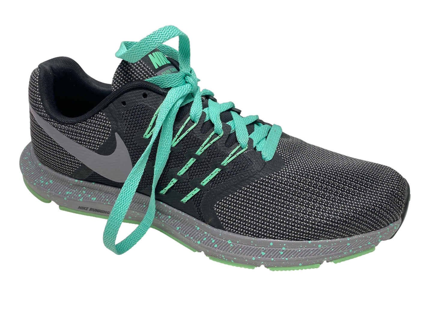 Shoes Athletic By Nike In Green & Grey, Size: 10