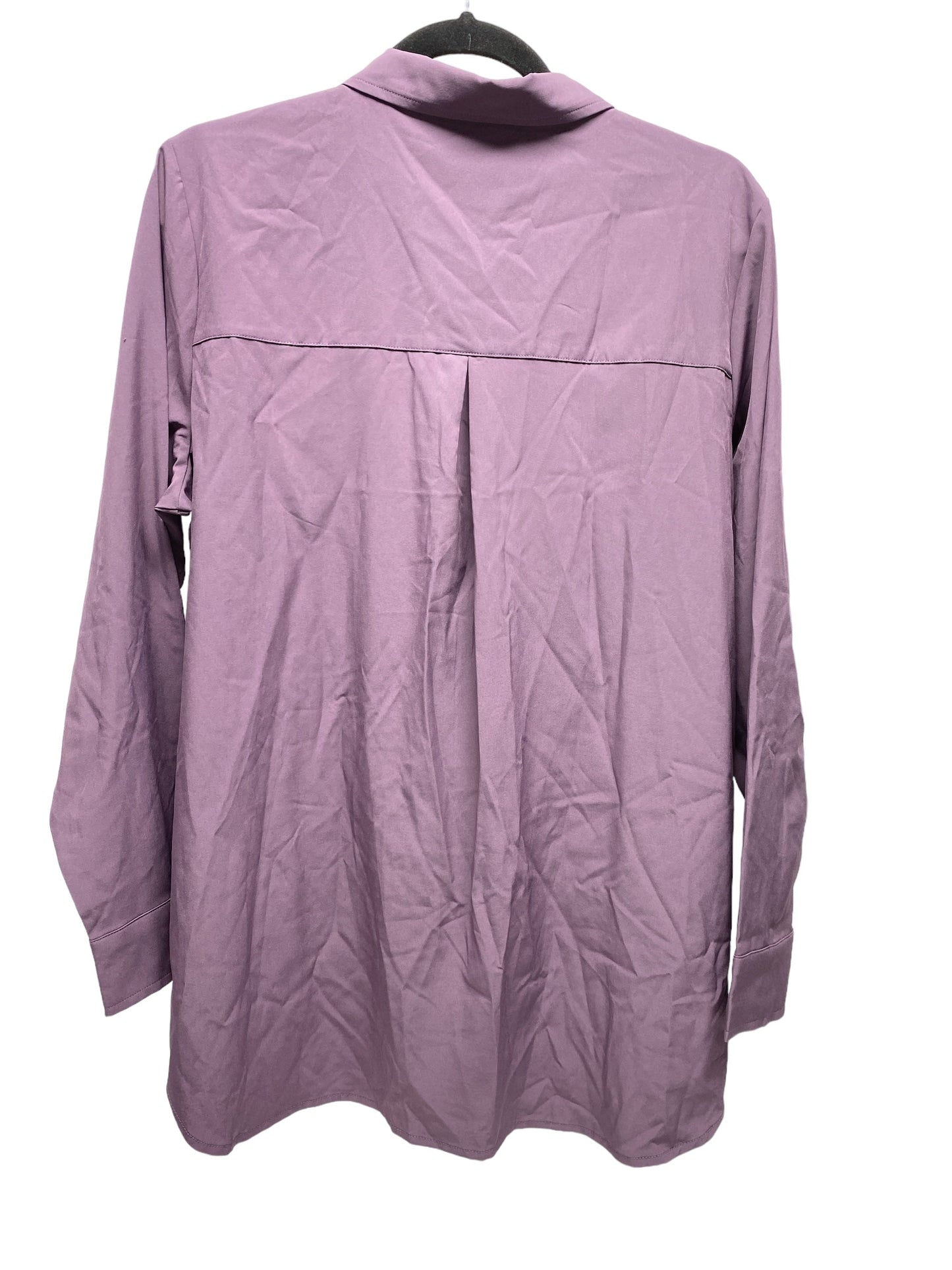 Top Long Sleeve By Clothes Mentor In Purple, Size: L