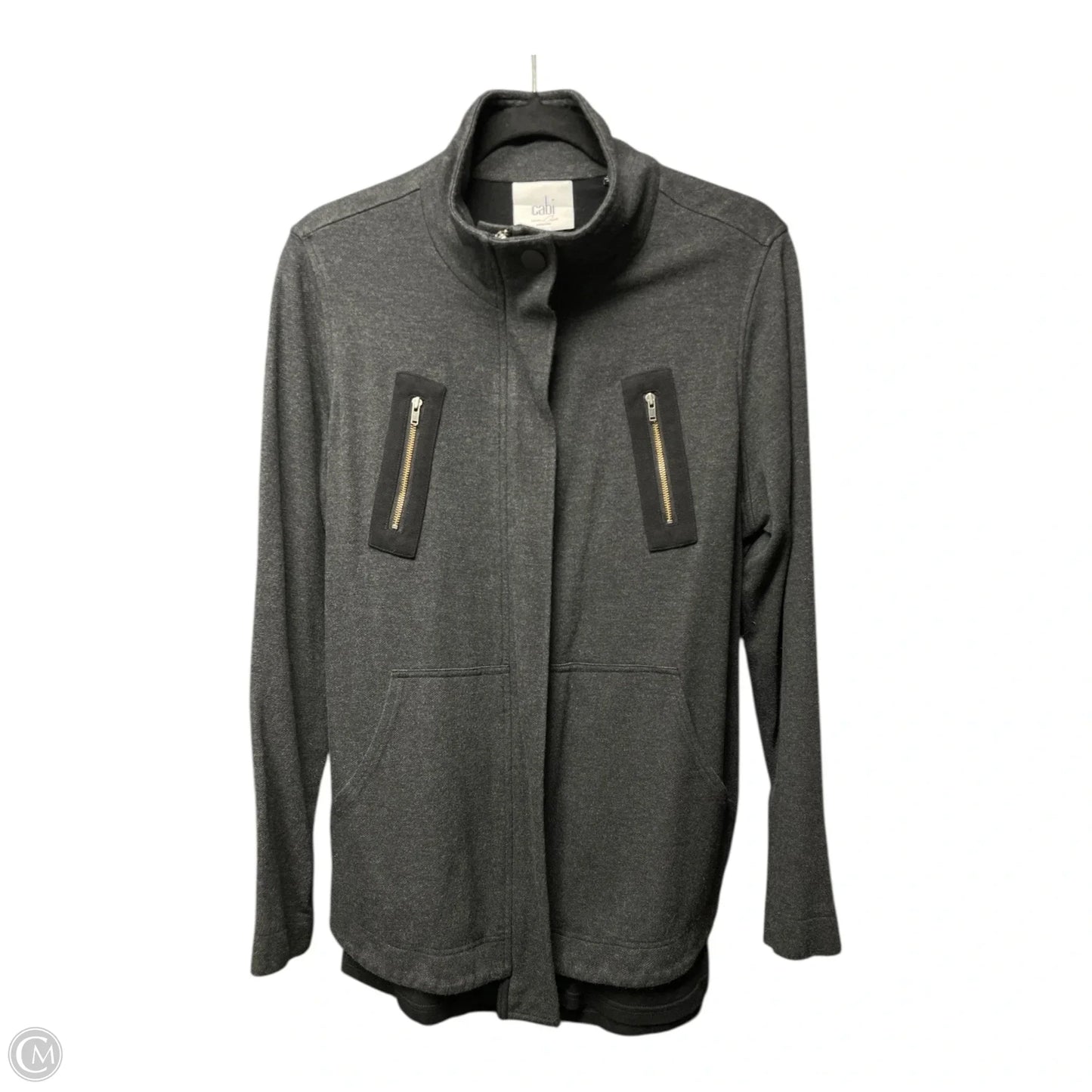 Jacket Other By Cabi In Black & Grey, Size: M