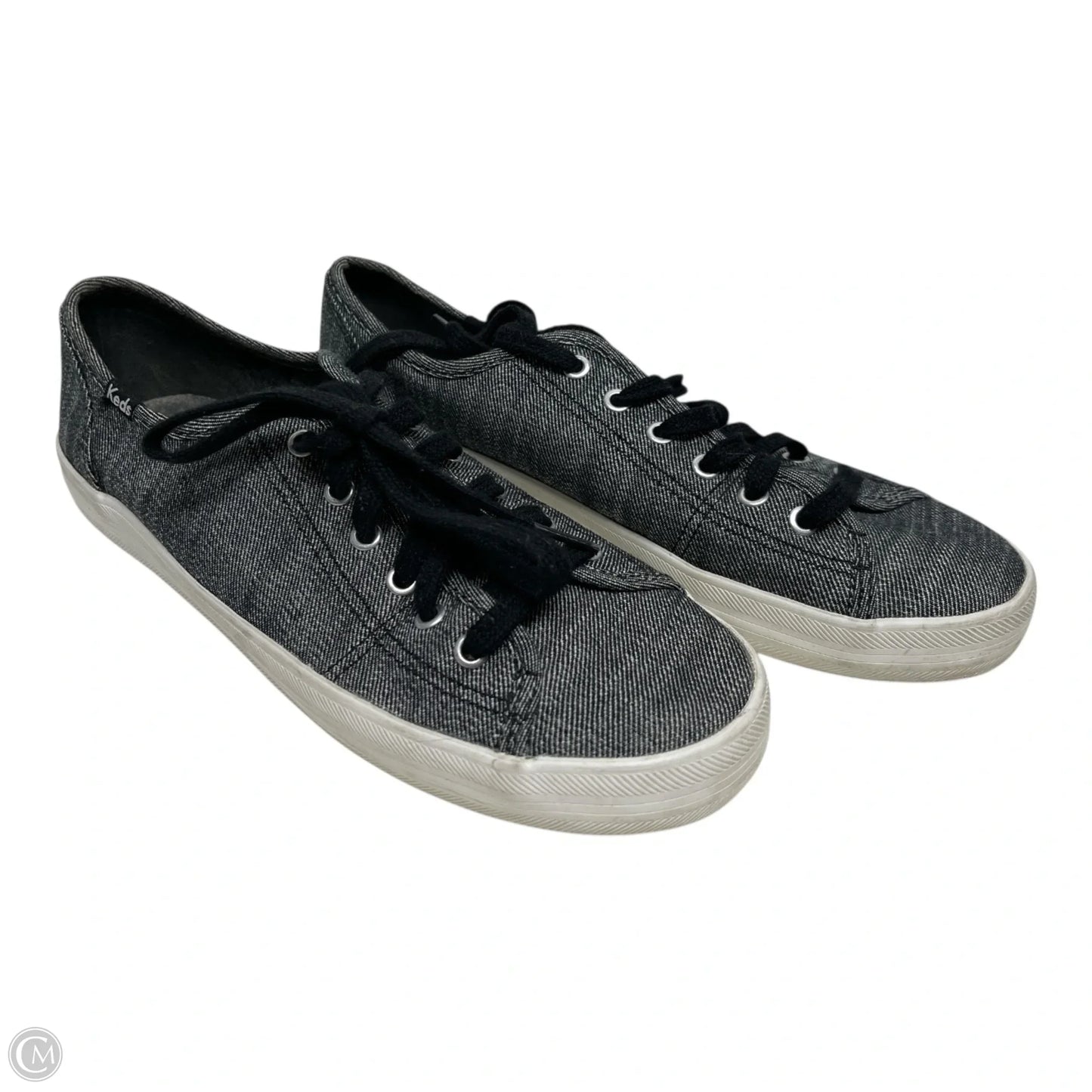 Shoes Sneakers By Keds In Black & White, Size: 9