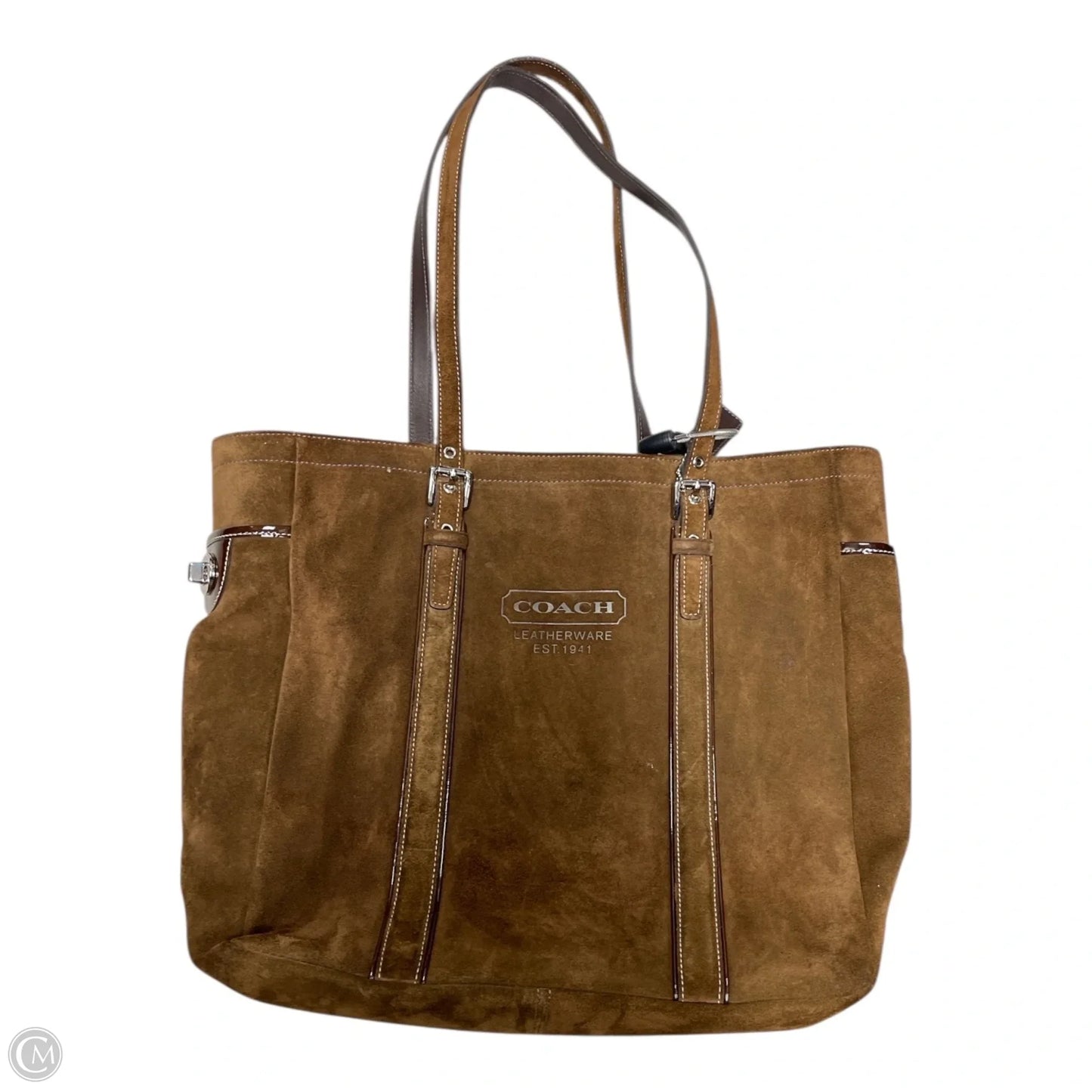 Tote Designer By Coach, Size: Large