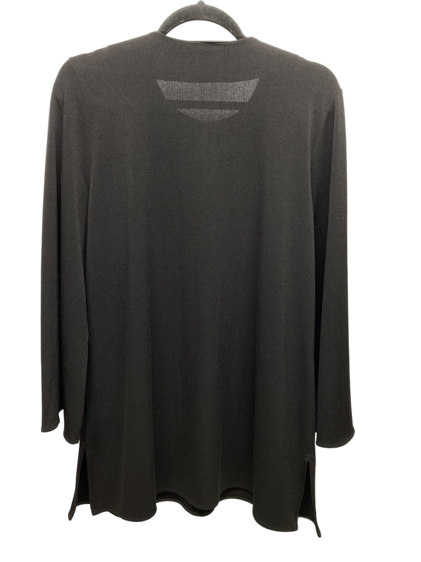 Blouse Long Sleeve By Lauren By Ralph Lauren In Black, Size: L