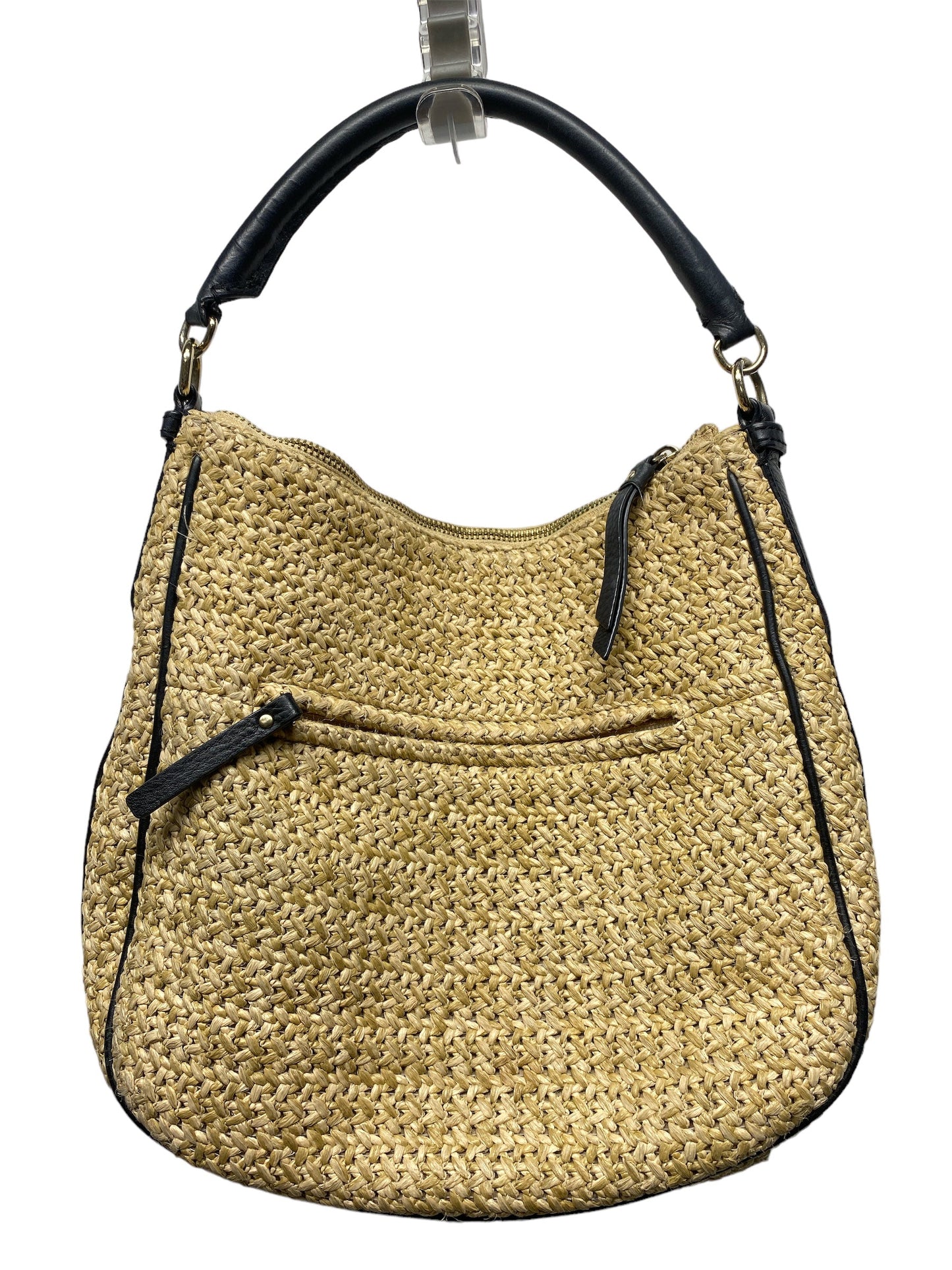 Tan Handbag Designer Kate Spade, Size Medium