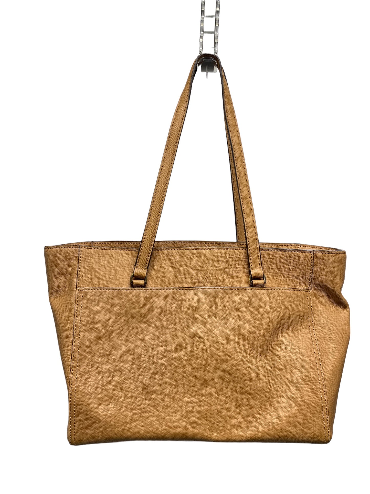 Tan Handbag Designer Tory Burch, Size Large