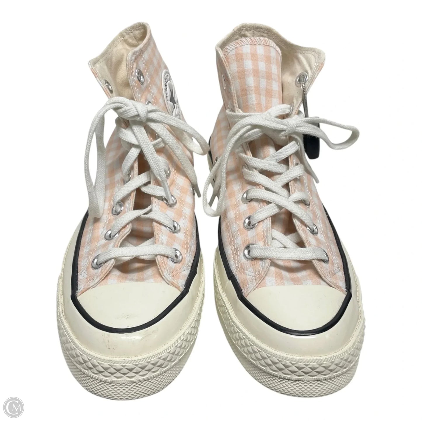 Shoes Sneakers By Converse In Orange & White, Size: 7.5