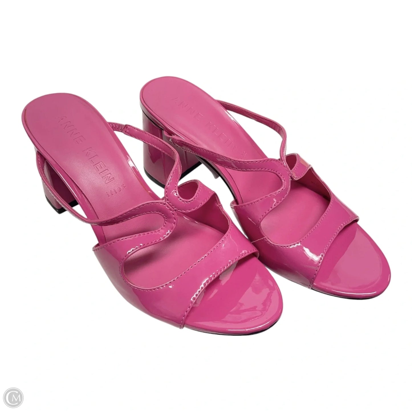Sandals Heels Platform By Anne Klein In Pink, Size: 7.5