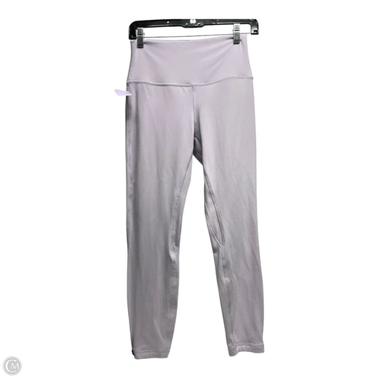 Athletic Leggings By Lululemon In Purple, Size: S